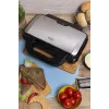 Opiekacz do kanapek Adler AD 3043, 1300 W, płyty z powłoką nieprzywierającą, 2 kanapki, powierzchnia grillowa 285×152 mm, czarny