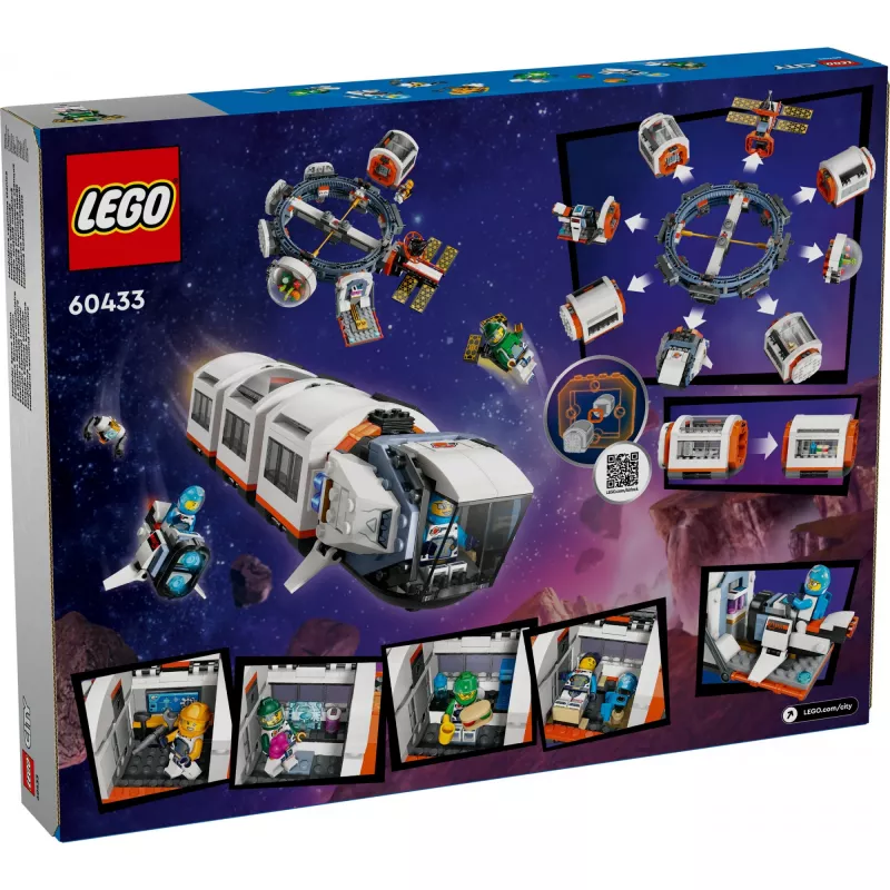 LEGO CITY 60433 MODUŁOWA STACJA KOSMICZNA