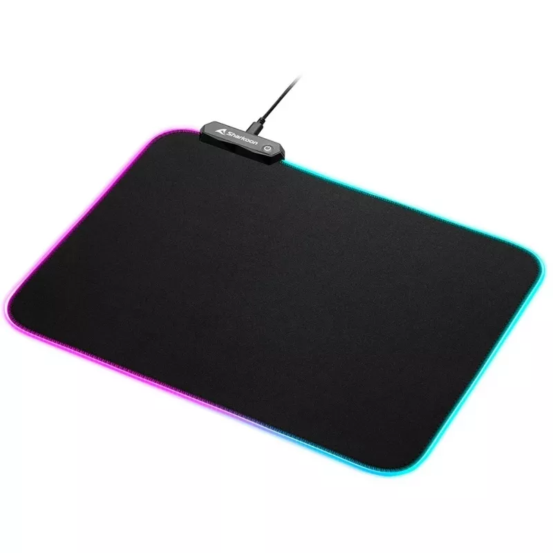 1337 RGB V2 Gaming Mat 360, Podkładka pod mysz gamingowa czarna