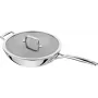 Wok ZWILLING Peak 30 cm, stal nierdzewna 18/10, kompatybilny z indukcją