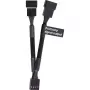 Kabel Y wentylatora PWM THERMALTAKE Tt Mod AC-060-CO1OTN-F1 4-pin, 3 szt.