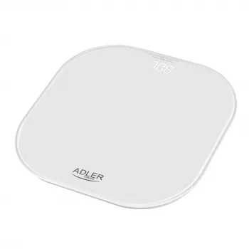 Waga łazienkowa Adler | AD 8188 | Maksymalna waga (nośność) 180 kg | Dokładność 100 g | Biały