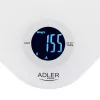 Waga kuchenna Adler AD 3180 Podziałka 1 g LCD Biała