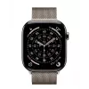 Apple Watch Series 11 GPS + Cellular 42mm Natural Titanium Case z Natural Milanese Loop