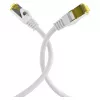 Kabel krosowy EFB-Elektronik RJ45 kat. 6A S/FTP LSZH kat. 7, surowy, biały, 0,15 m, producent: EFB Elektronik (MK7001.0,15W)