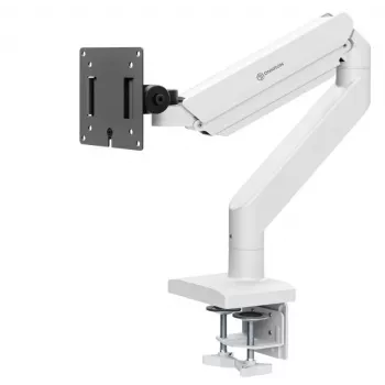 Uchwyt do monitora ONKRON G110-BG na 1 wyświetlacz 15 kg, do 106,7 cm (42 cale), VESA 75x75–100x100, zacisk/przelotka, czarno-szary