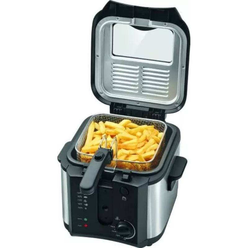 Frytkownica Clatronic FR 3649 Pojedyncza 2,5 L 1600 W Czarna