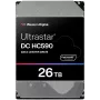 Dysk serwerowy WD/HGST ULTRASTAR DC HC590 (3.5'', 26TB, 512MB, 7200RPM, SATA 6Gb/s, 512E SE NP3) SKU: 0F65672
