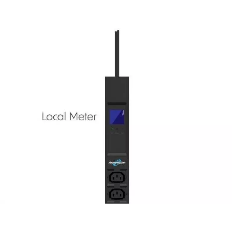 PowerWalker 10133027 jednostka dystrybucji zasilania (PDU) 16 gniazd AC 0U czarna