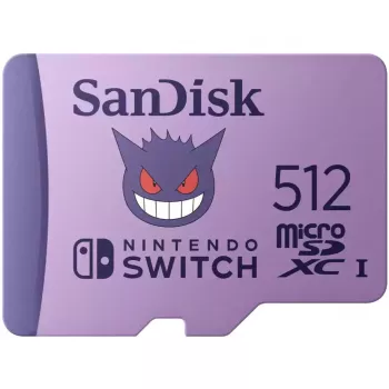 Karta SanDisk - Pamięć Flash - 512 GB - Klasa wideo V30 / UHS-I U3 - microSDXC UHS-I