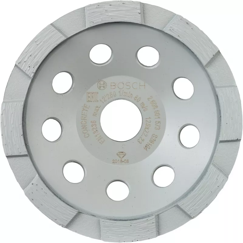 Tarcza diamentowa garnkowa Bosch 2608601573, średnica 125 mm, otwór 22,23 mm do betonu