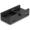 DeLOCK 64284 Koncentrator USB Typ A 5000 MBit/s Czarny