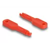 Blokada portu DeLOCK 20928 RJ-45 czerwony plastik 11 szt.