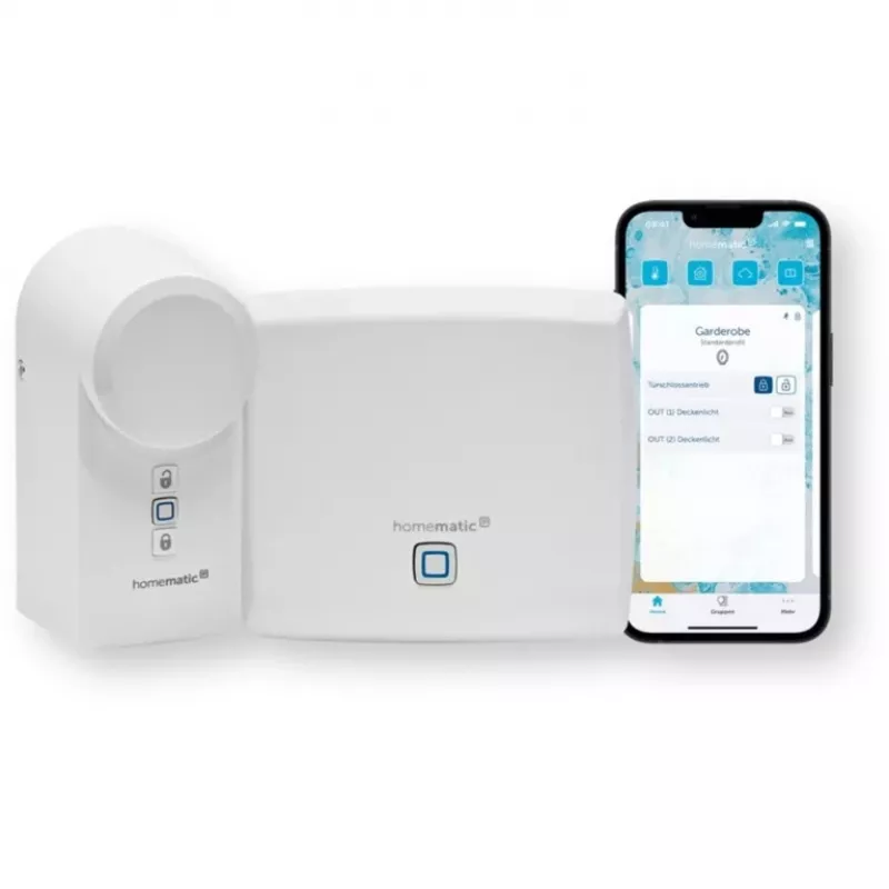 Zestaw Mini Access HomeMatic IP HmIP-SK25 bezprzewodowy zestaw sterujący do inteligentnego domu do zarządzania dostępem