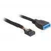 Wewnętrzny kabel USB DeLOCK 83776 0,45 m męski na żeński