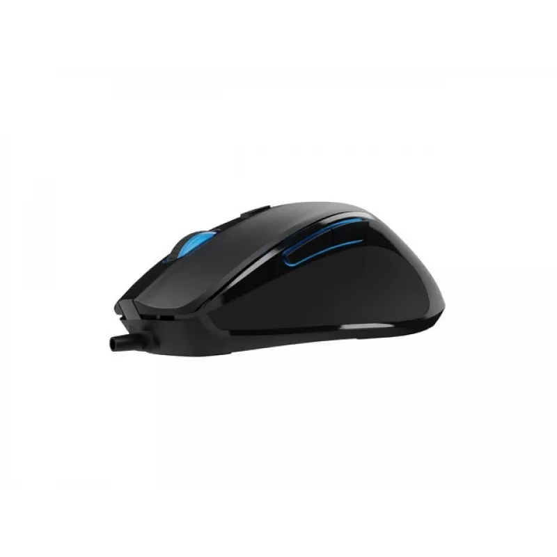 Przewodowa mysz optyczna NATEC NMY-2047 USB Type-A, 4000 DPI, 6 przycisków, praworęczna, podświetlenie
