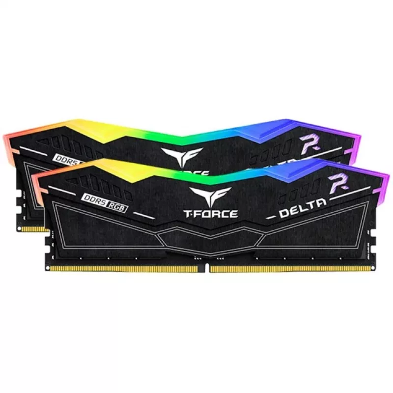 DIMM 64 GB DDR5-6000 (2x 32 GB) Dual-Kit, pamięć czarna, FF3D564G6000HC38ADC01, Delta RGB, INTEL XMP