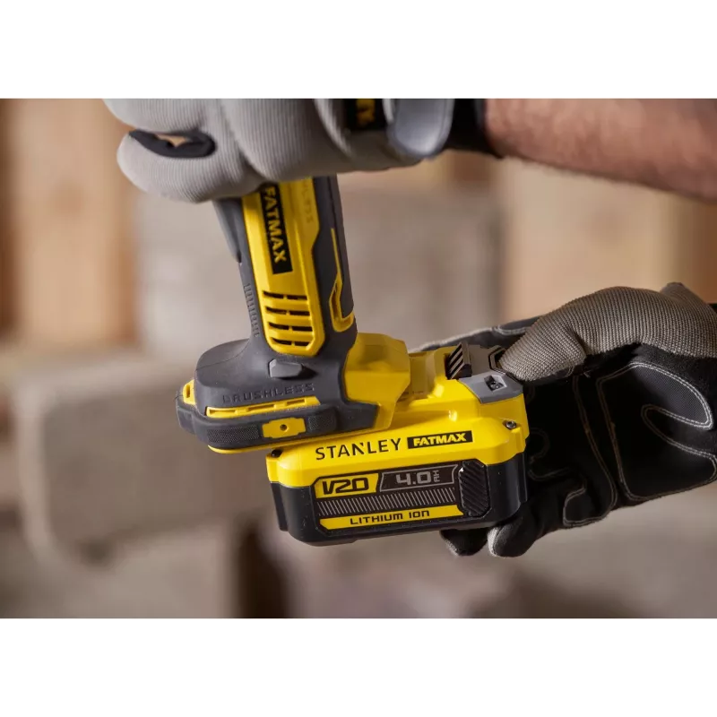 BLACK & DECKER | 18V V20 125mm Szlifierka kątowa bezszczotkowa | SFMCG700B-XJ | 18 V | Technologia litowo-jonowa