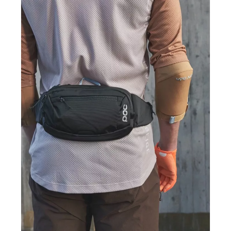 Torba biodrowa POC Lamina Hip Pack, 2 L, Czarny (Uranium Czarny), unisex
