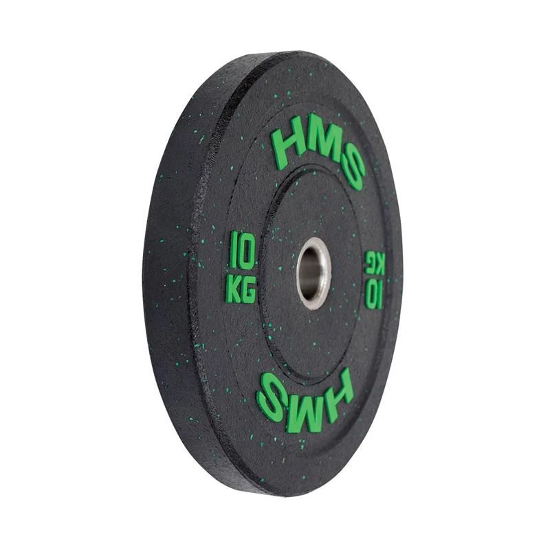 HMS Fitness HTBR10 1 szt. olimpijski gumowany krążek obciążeniowy
