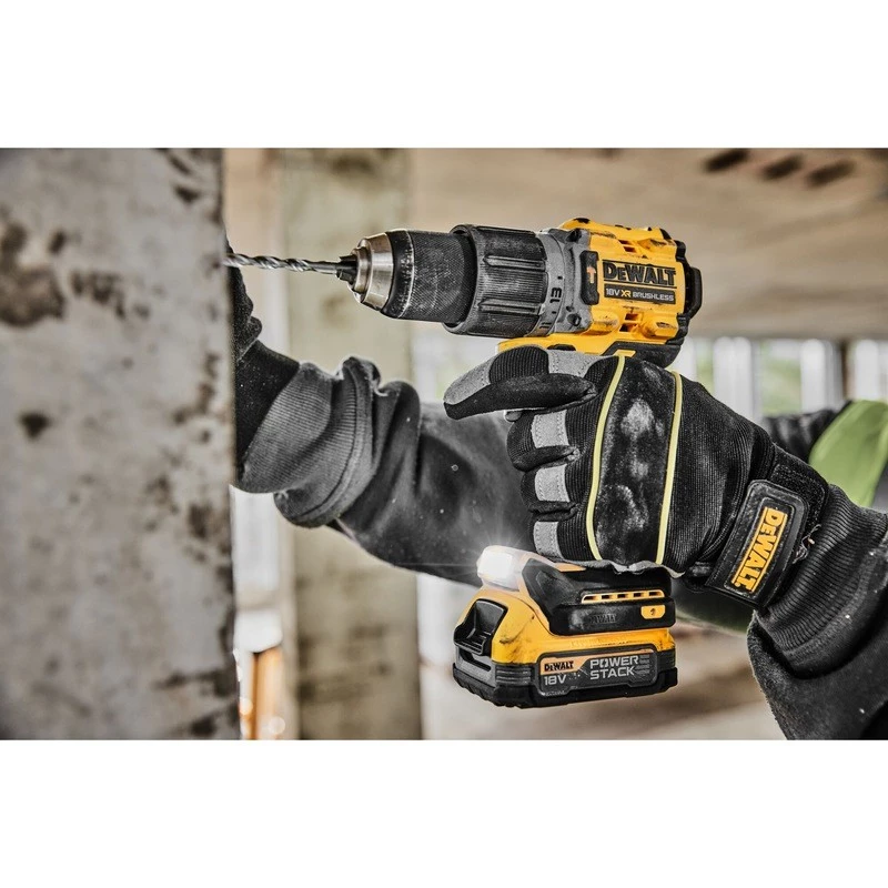Wiertarka pistoletowa DeWalt DCD805NT-XJ — 18 V bezszczotkowa, 2000 obr./min, 90 N·m, uchwyt 13 mm, 1,34 kg