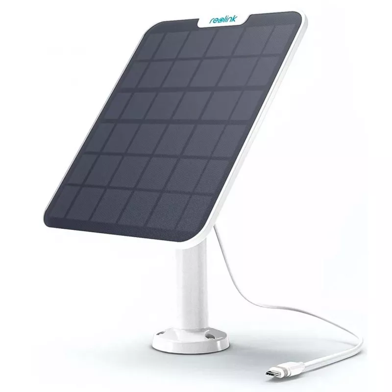 Reolink Panel Słoneczny 2 Kompatybilny z Kamerą Zasilaną Baterią 6W USB Type-C IP65