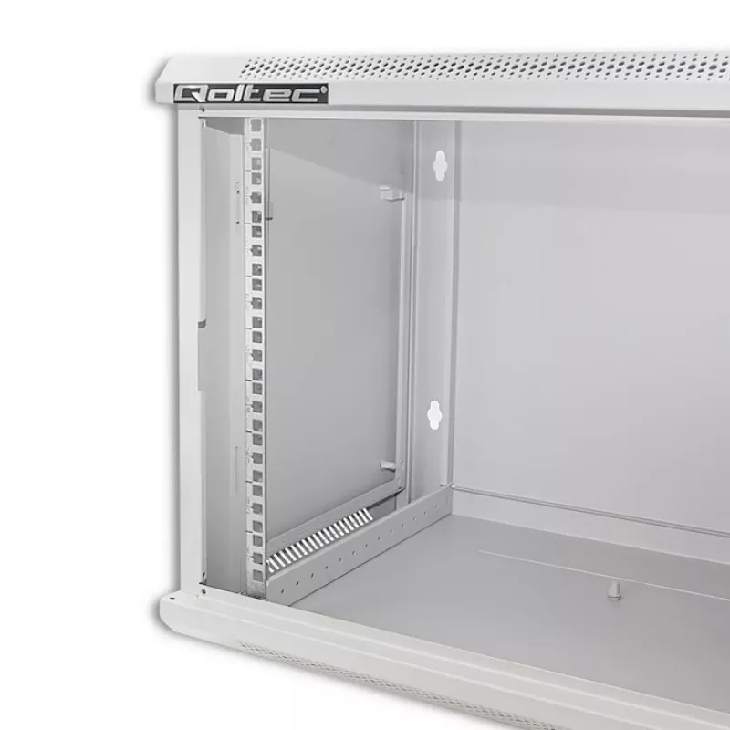 Szafa rackowa QOLTEC 19 inch 9U 600x500x600 obudowa serwerowa do montażu na ścianie lub podłodze