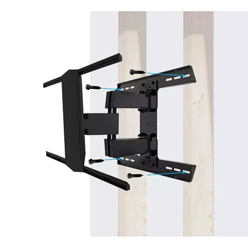 Uchwyt ścienny B-TECH BT8227/B 600x400 do telewizora 75 cali, maks. obciążenie 50 kg