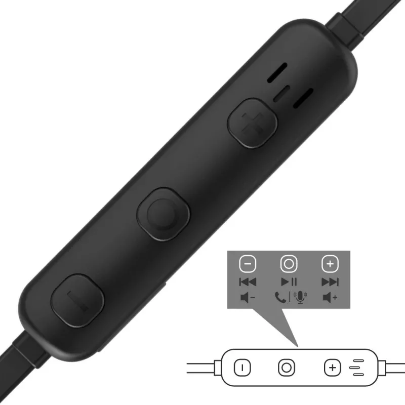 Hama Freedom Run II Headset Wireless Ear-hook Sports USB Type-C Czarny