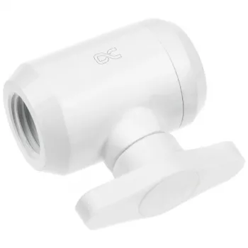 Blok wodny Alphacool 17630 Biały gwint 1/4 cala szerokość 36 mm