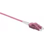 Kabel sieciowy Helos LWL kabel krosowy Uniboot LC/LC Duplex 50/125µm OM4 1,0m czarny