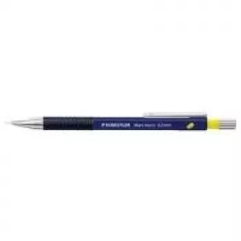 Ołówek automatyczny Noris Staedtler Mars micro 775 — 0,9 mm grafit B, pojedyncza sztuka, czarny/niebieski/pomarańczowy