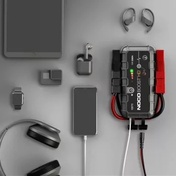 NOCO GB70 Boost 12V 2000A Jump Starter urządzenie rozruchowe z wbudowanym akumulatorem 12V/USB