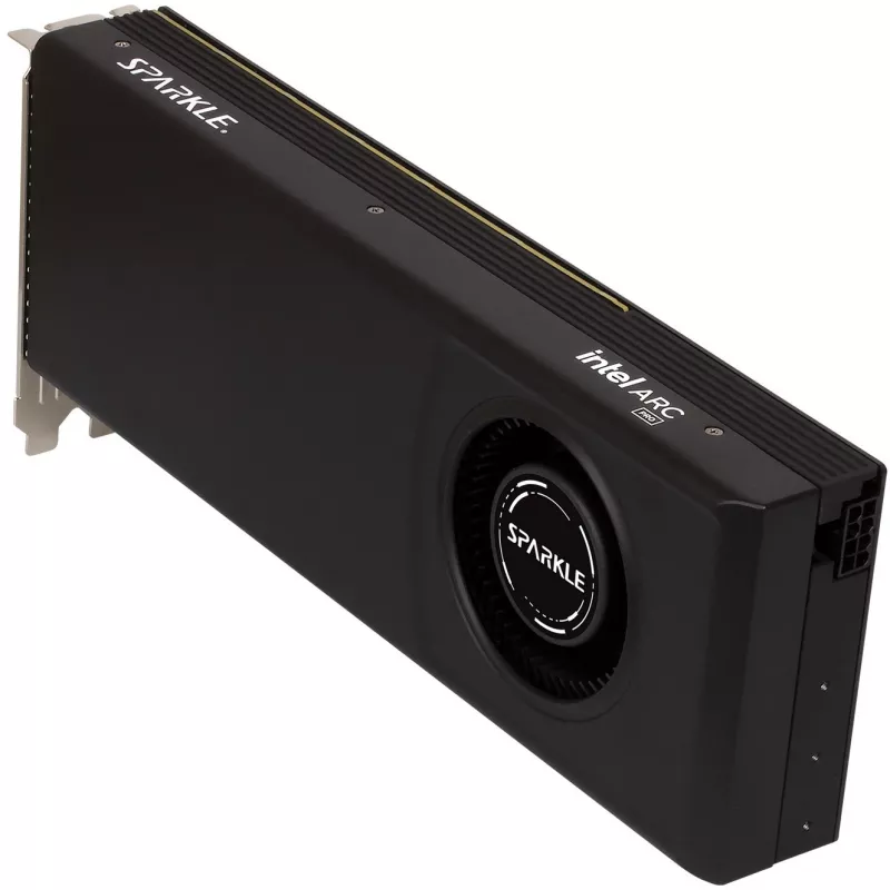 Karta graficzna Sparkle Arc Pro B60 Blower, Intel Arc Pro B60, 24 GB GDDR6, 192-bit, PCIe x8 5.0, 1 wentylator