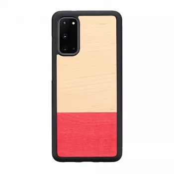 Etui na smartfon mężczyzna i drewno Galaxy S20 Miss Match Czarny — ochronna obudowa tył na Samsung Galaxy S20