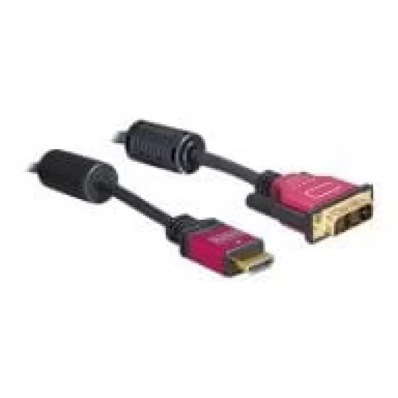 Kabel HDMI – DVI DeLOCK 84343 3,0 m męski / męski