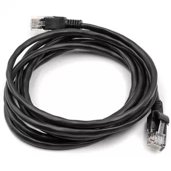 Kabel Cat5E UTP, 2m, Czarny
