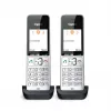 Gigaset COMFORT 500HX duo Analogowy/telefon DECT z identyfikacją rozmówcy Czarny, Srebrny