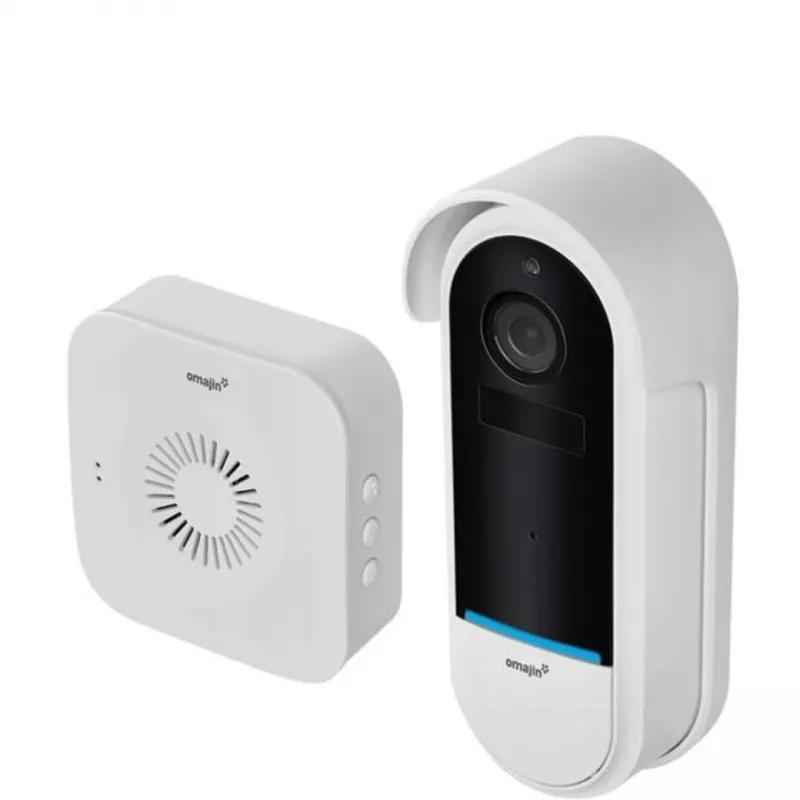 Dzwonek bezprzewodowy Omajin by Netatmo OVD-01-EU Czarny Biały