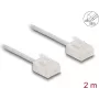 DeLOCK RJ45 kabel sieciowy kat.6 2m szary