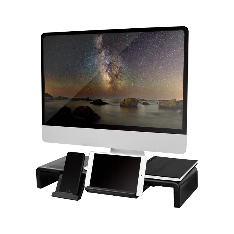 Ergonomiczna podstawka pod monitor na biurko, maks. 25 kg