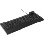 Renkforce RF-CKB-200 Klawiatura USB niemiecka, QWERTZ Czarna Czytnik kart inteligentnych (RF-CKB-200)