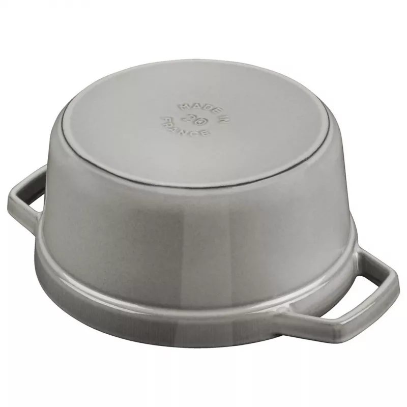 Staub 40509-312-0 rondelek 5,25 l okrągły grafitowy, szary
