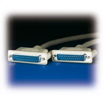 ROLINE kabel Serial - DB-25 (M) do DB-25 (M)