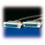 ROLINE kabel Serial - DB-25 (M) do DB-25 (M)