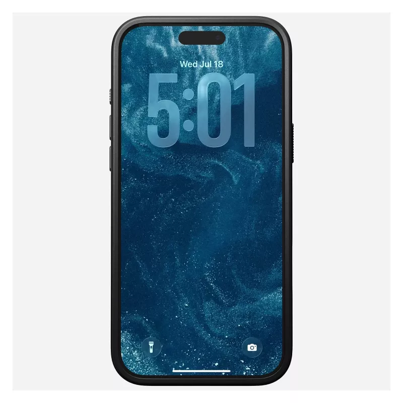 Etui na telefon Nomad Modern Leather Case Cover dla iPhone 17 Pro Max, 17,5 cm (6,9 cala), Tan, skóra + PC/TPU