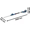 Bosch GHE 18V-50 TP Akumulator Czarny, Niebieski, Czerwony, Stal nierdzewna