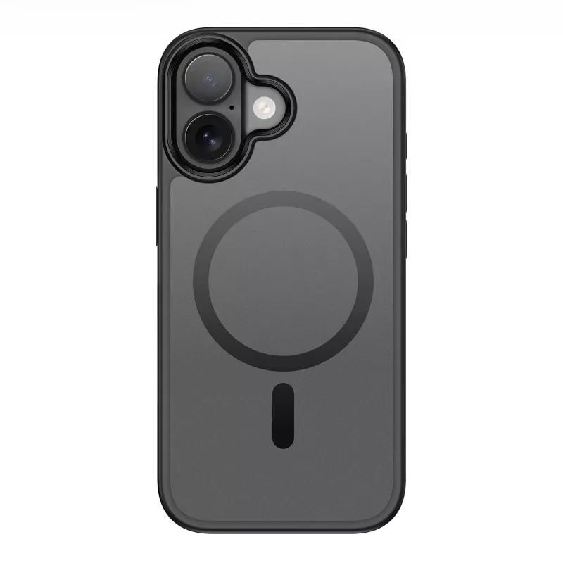 nevox StyleShell Invisio - iPhone 17 6.3 kompatybilne z MagSafe Czarny (2542)