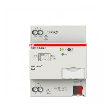 ABB Stotz S&J DALI-Gateway Premium, Single-gang, REG DG/S1.64.5.1 (2CDG110273R0011)