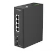 D-Link 6-portowy gigabitowy przełącznik przemysłowy niezarządzalny z 2 portami SFP